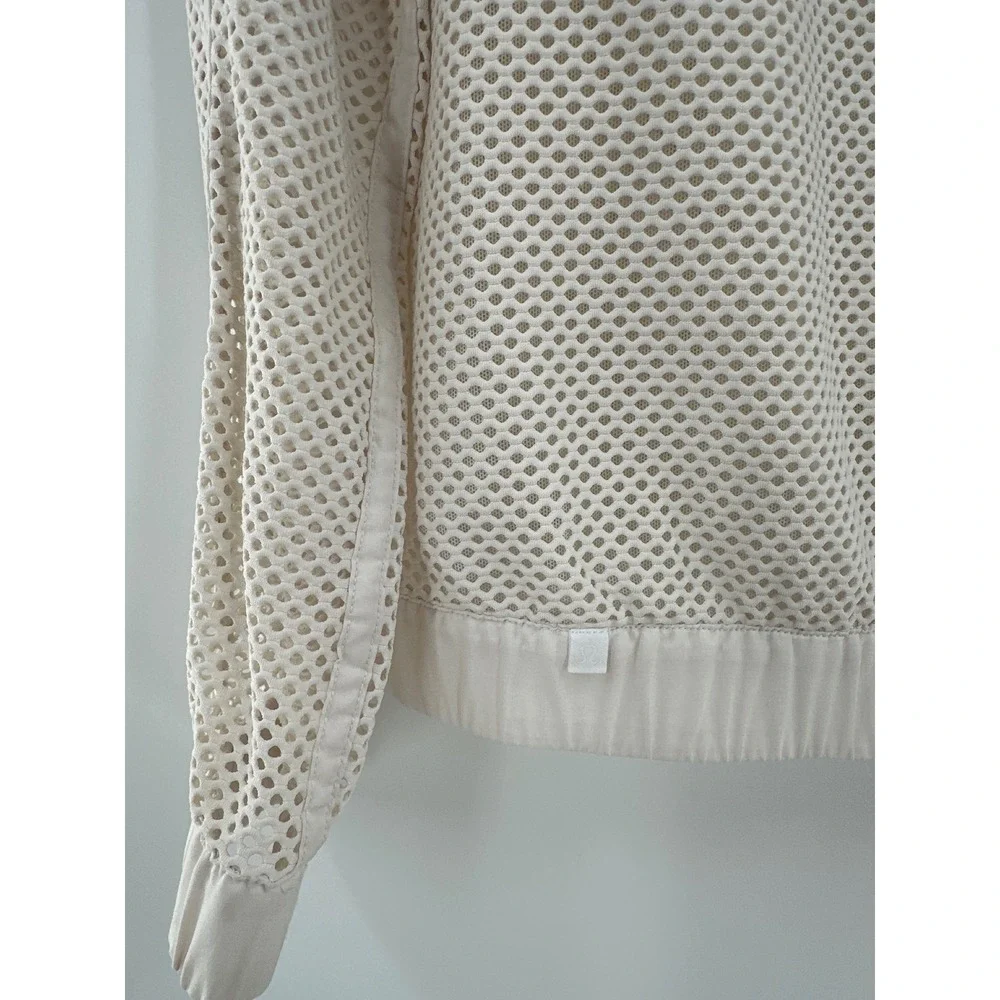 Lululemon Mesh on‎ Mesh Jacket Off White